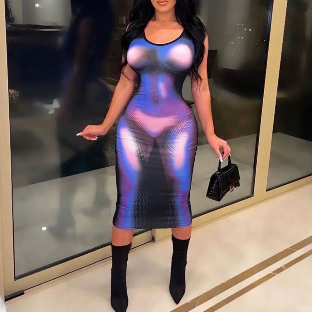Diamond koutour Body Dress